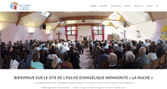 Desktop Screenshot of eglise-la-ruche.com